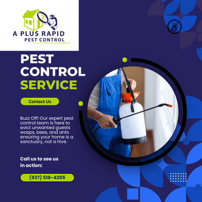 A plus pest control is there for you!