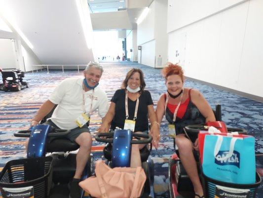 Tim, Nancy and Becky at ASD Market in Vegas