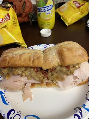 Gobbler sandwich