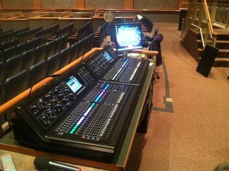 ProShow installed 2 M32 consoles at Medina Performing Arts Center