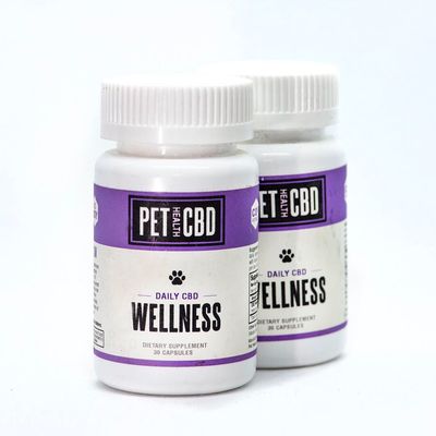 Pet CBD for wellness, joint and muscle pain works for cats, dogs, and birds.