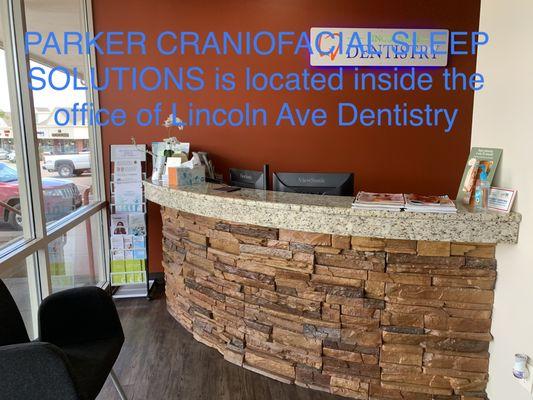 Parker Craniofacial Sleep Solutions is located inside Lincoln Ave Dentistry.