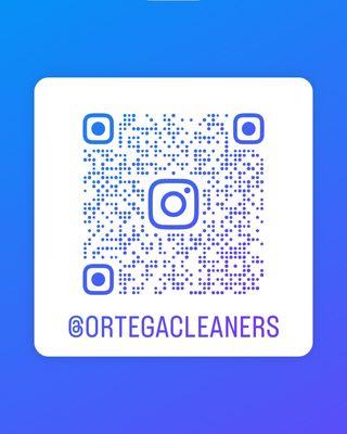 Follow us on Instagram! @OrtegaCleaners