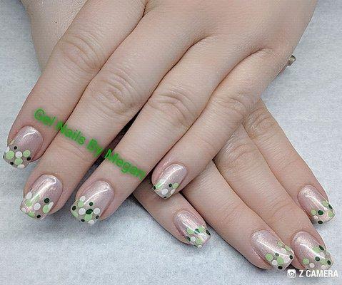 St Patrick's Day nails