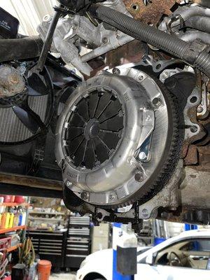 Manual transmission clutch