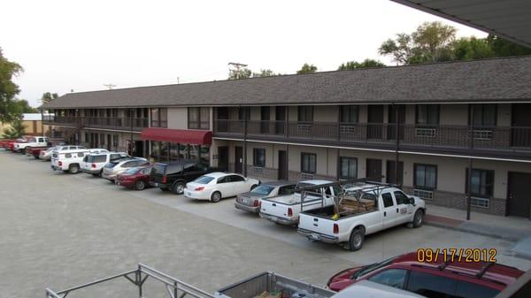 Lobby and on section of the motel