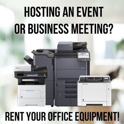 We offer short term machine rentals for business meetings and events - contact us to learn more!