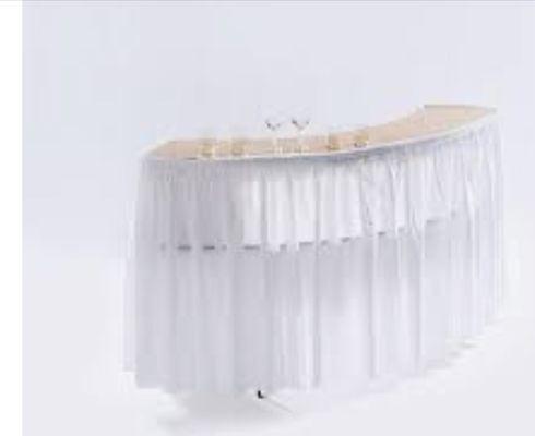 SERPENTINE BAR TABLE