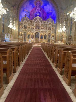 Cathedral cleaned by Crystal Building services!