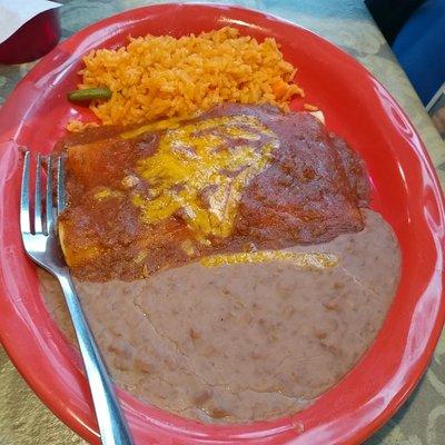 Cheese enchiladas