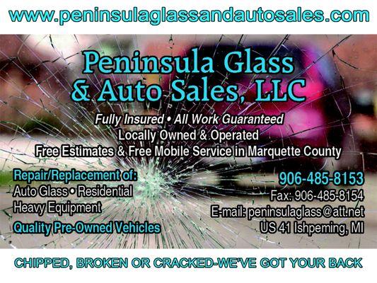 Peninsula Glass And Auto Sales