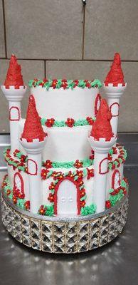 Castle tier cake