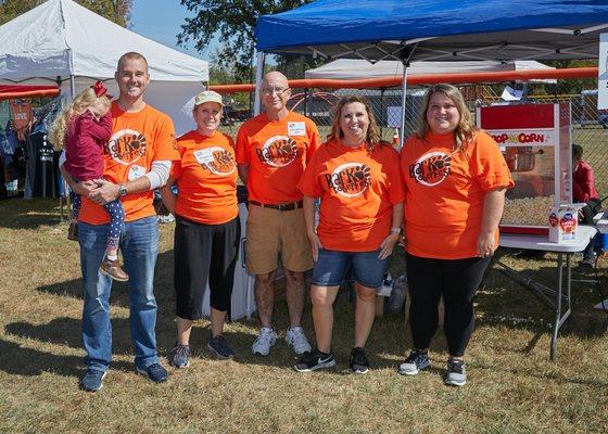 Volunteers at BARK-Tober Fest