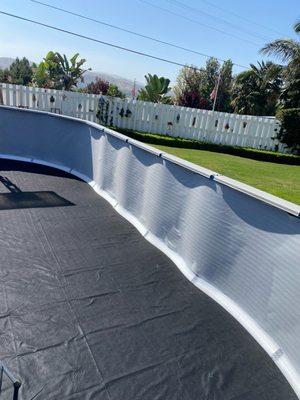 Gator pad and foam side wall