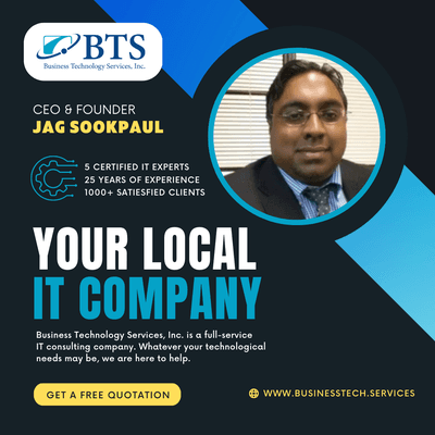 Jag Sookpaul - CEO, Owner of Business Technology Services Inc. (BTS)