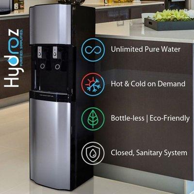 Hydroz bottle-less pure water cooler for the office and home in Grand Rapids, MI