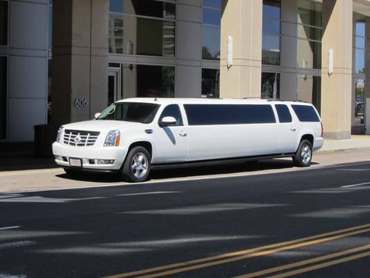 Our newest addition a 14 passenger Cadillac ESCALADE Limousine