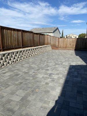 Backyard project / pavers