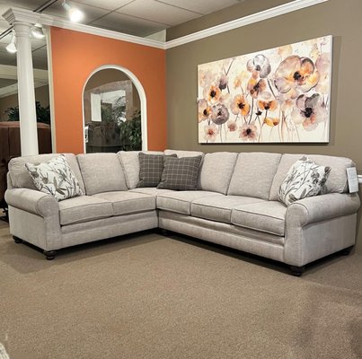 Spring Has Sprung! Comfy sectional.