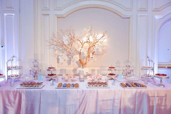 Beautiful Dessert bar designed by K&S Events By Design