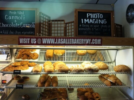 All varieties of fresh bread!