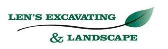 Len's Excavating and Landscape is a family owned and operated landscaping business based in the City of Green.