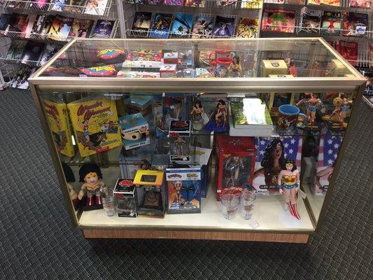 Wonder Woman display case!!!