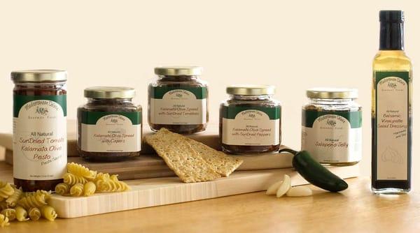 Mediterranean Deluxe is a local company that manufactures our gourmet products locally with all natural ingredients.