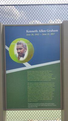 Kenneth Graham memorial plack