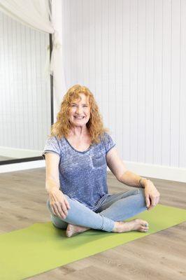 If you haven't already, meet Maribeth! Maribeth was the original founder and owner of The Yoga Channel!!!