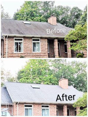 Roof cleaning