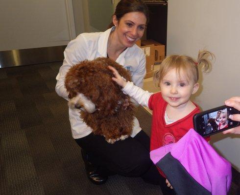 Sadie the Dental Therapy Dog