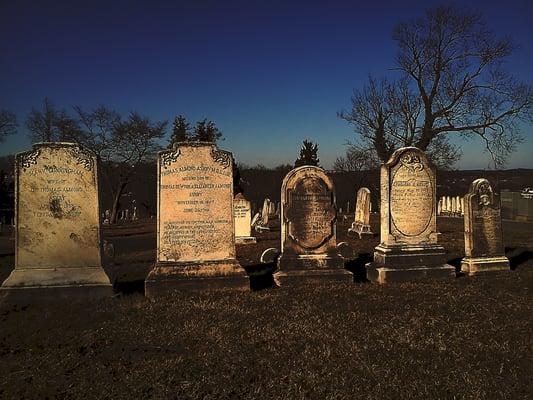 Photo from Prospect Hill cemetery,  Front  Royal VA taken February 2013