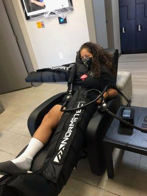 Normatec compression sleeves....