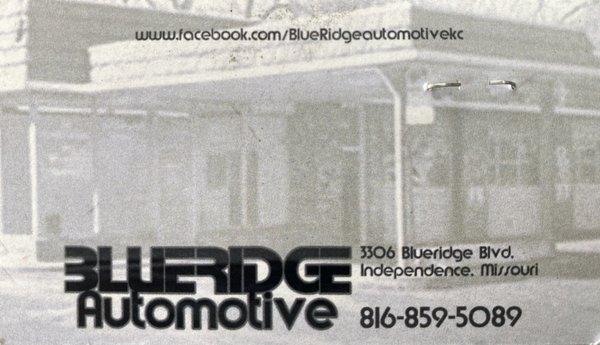 Blueridge Automotive KC