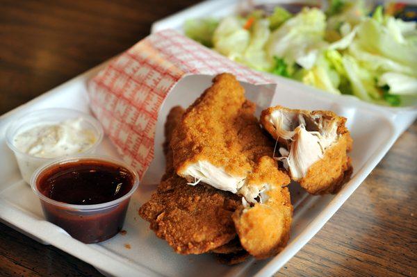 Whole Breast Chicken Fingers.