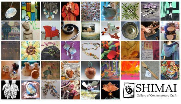 Local art 7 days a week...Pottery, jewelry, wearables, paintings, glass, wood and more!