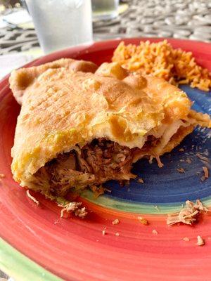 Stuffed sopapilla