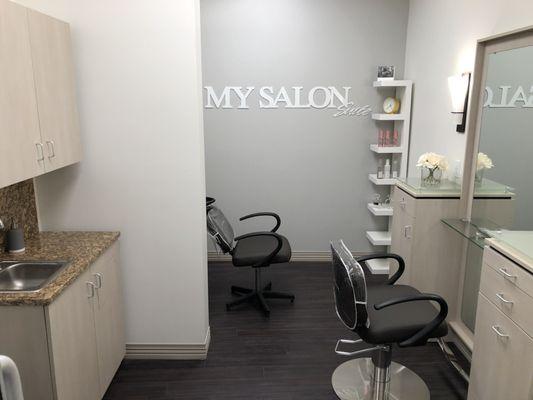 Decorate your own salon.