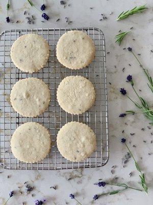 Lavender Shortbread