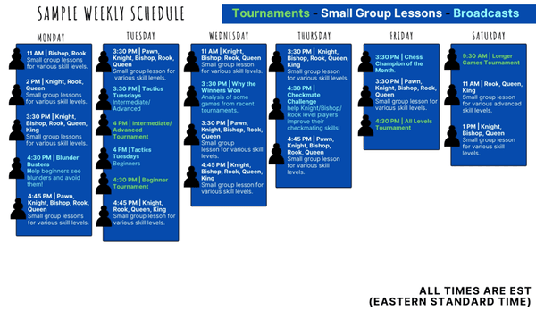 Weekly Schedule