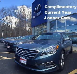 Complimentary Current Year Loaner Cars