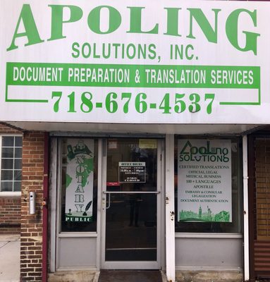 Translation agency in Brooklyn, NY - Apoling Solutions.