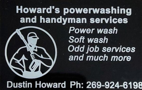 Howards Power Washing and Handyman Services