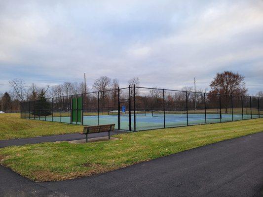 Tennis courts