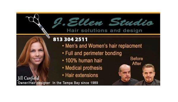 J Ellen Studio Hair Solutions Design