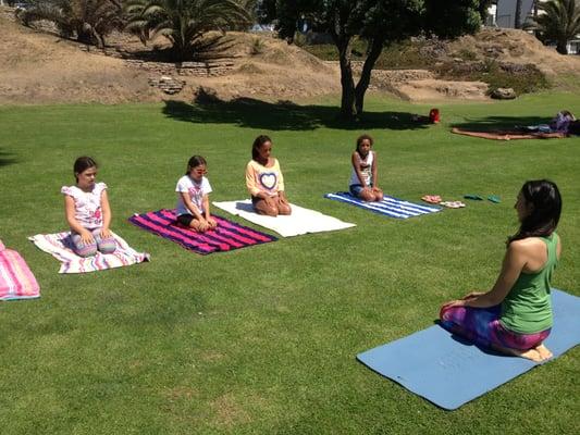 OUTDOOR YOGA for KIDS