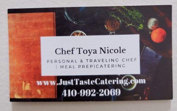 Just Taste Catering