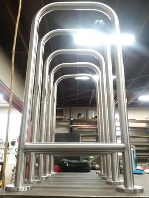 stainless pipe rails for Piner high school