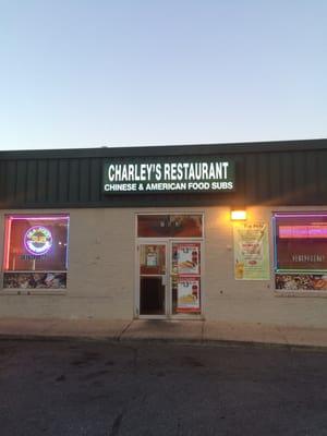 Charlie's restaurant Chinese and American food subs